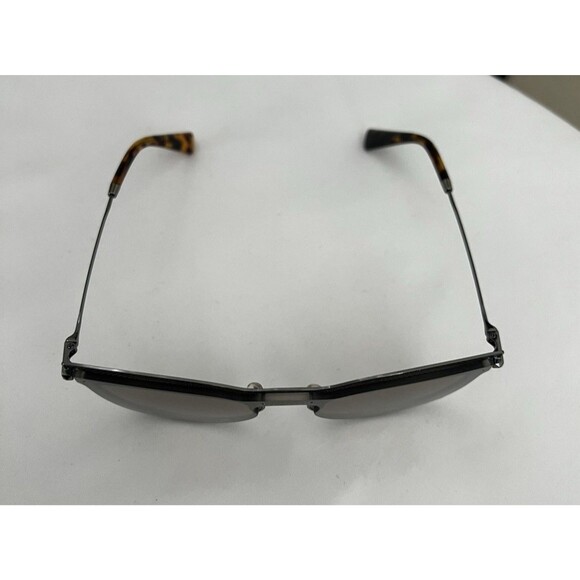 VALENTINO VA GUNMETAL BROWN CAT EYE AUTHENTIC SUNGLASSES ITALY main image 6